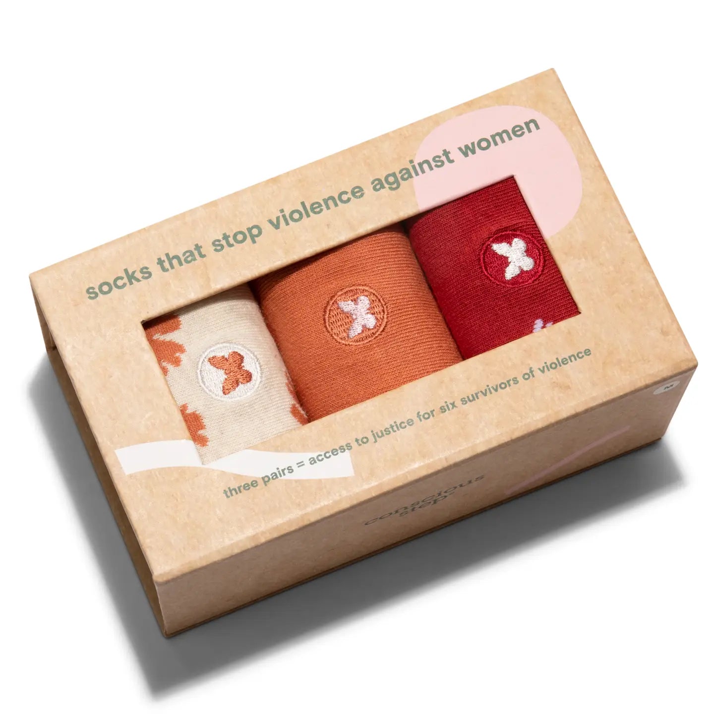 Boxed Set Socks - Stop Violence Against Women