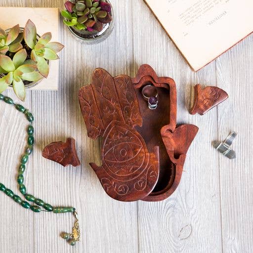 Hamsa Puzzle Box