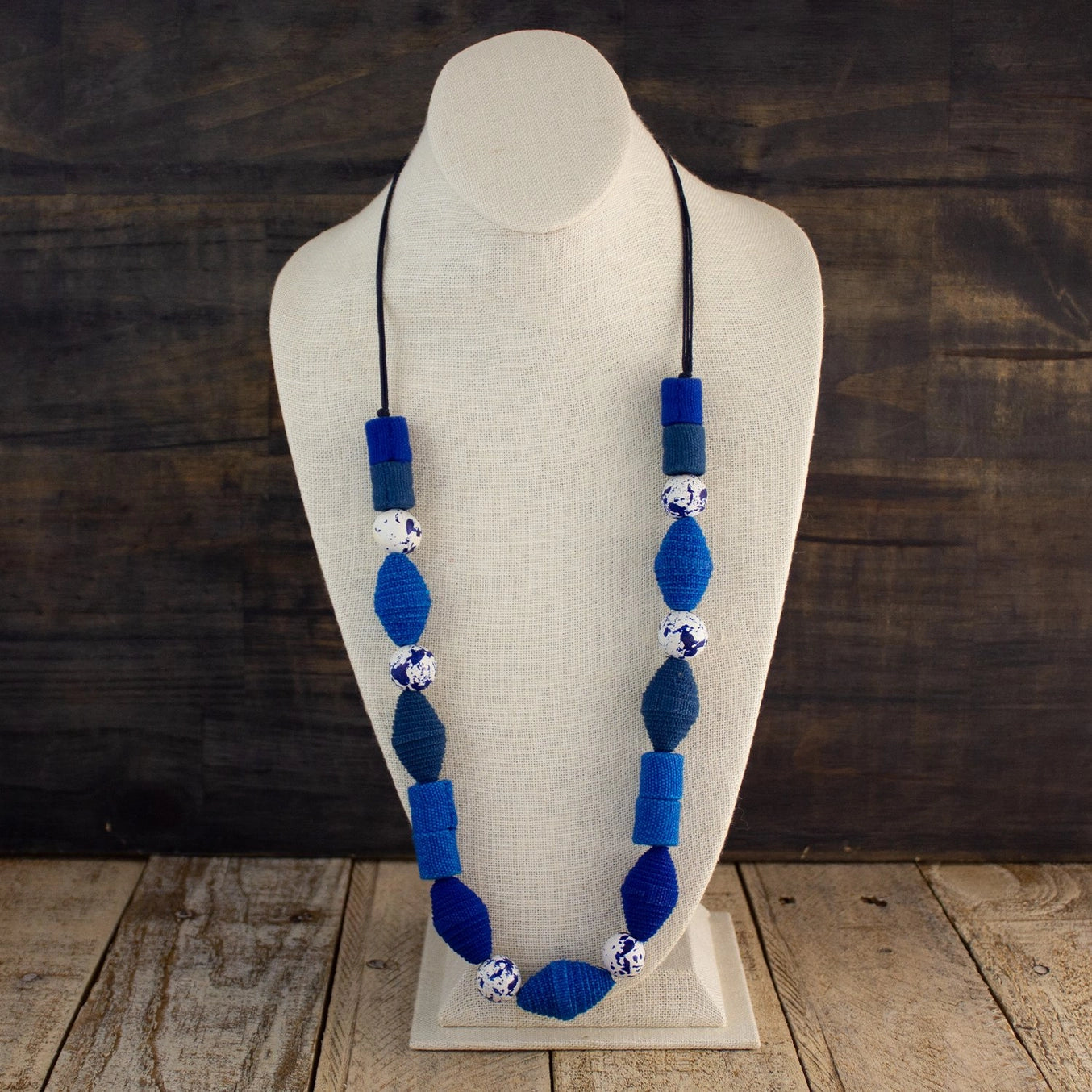 Fabric Necklace - Recycled Materials