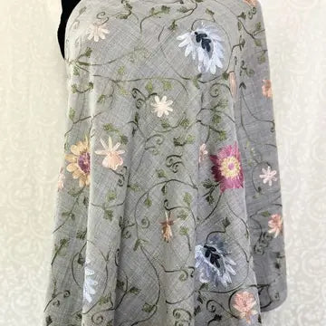 Rajika Shawl - Embroidered