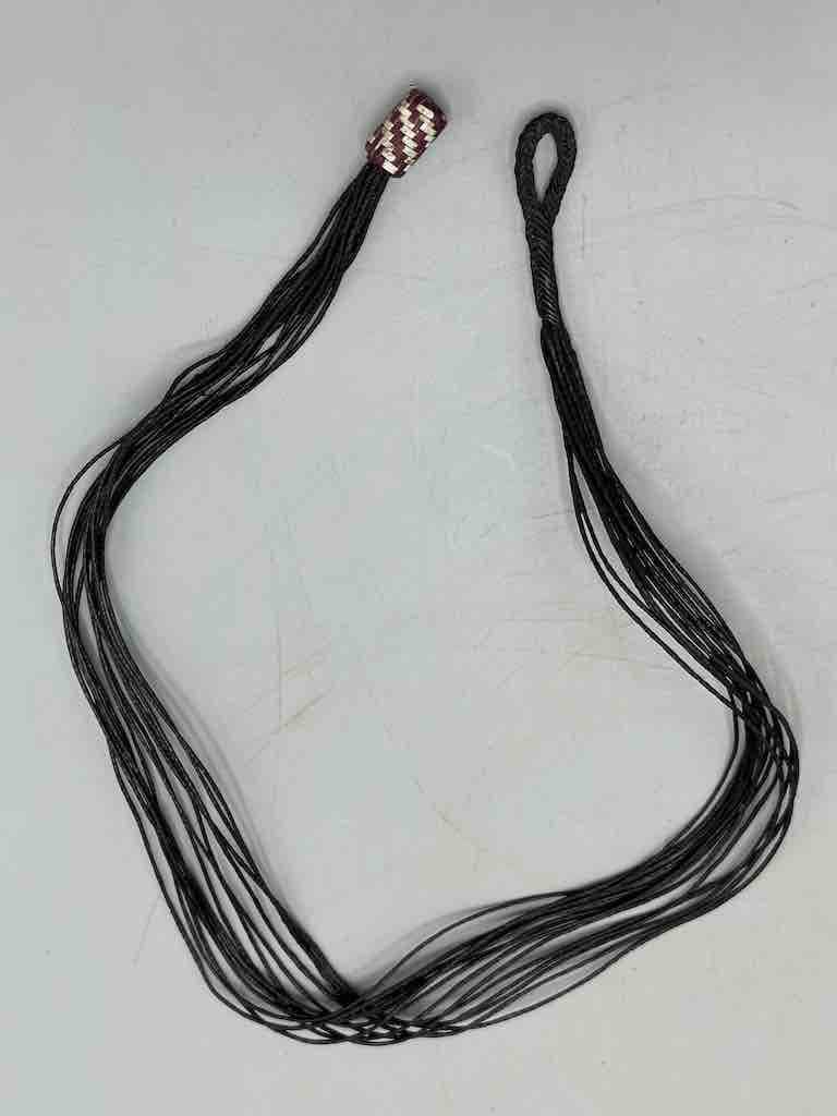 Fine Leather Necklace Choker