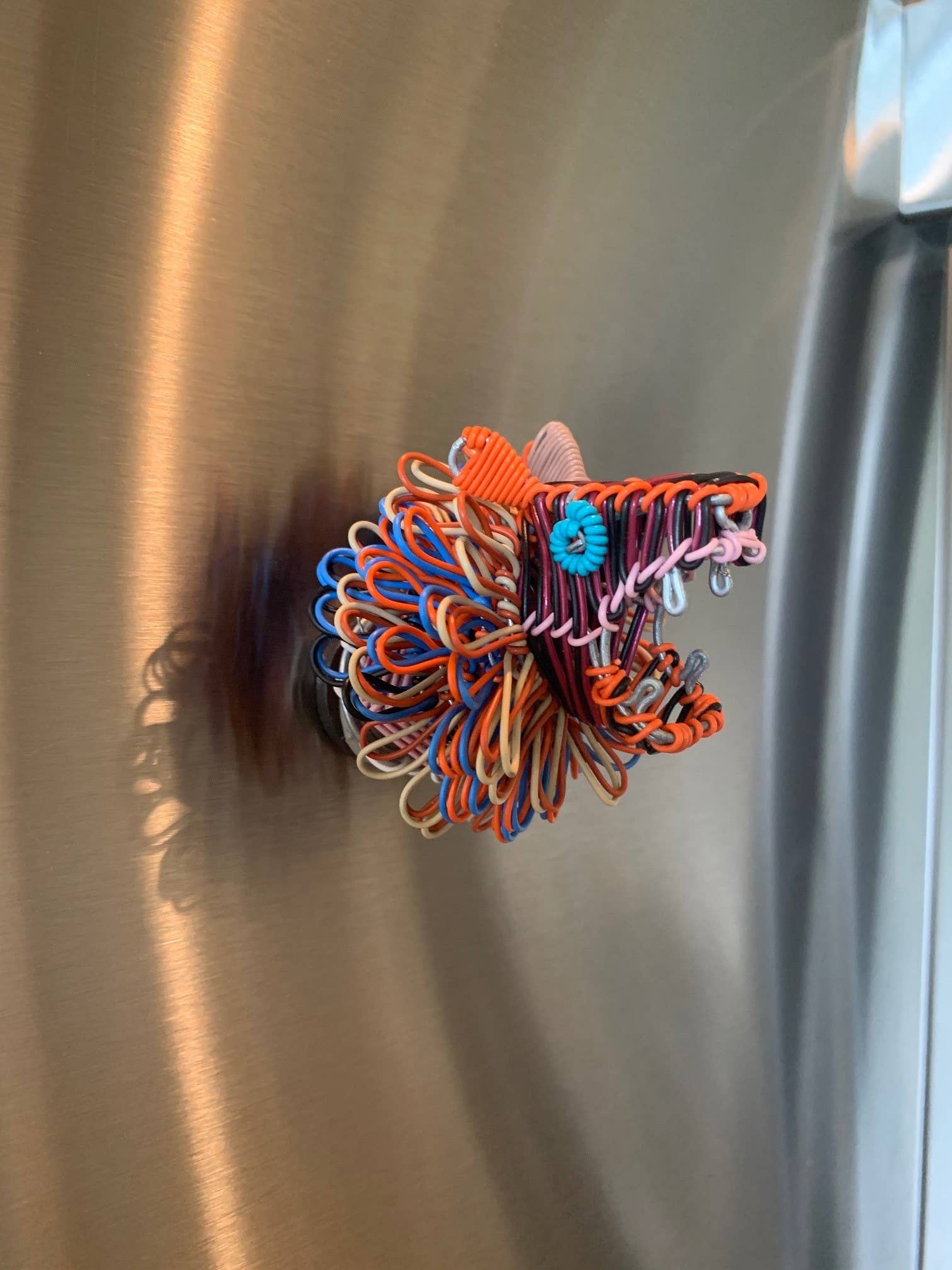 Wire Magnet Animal Heads