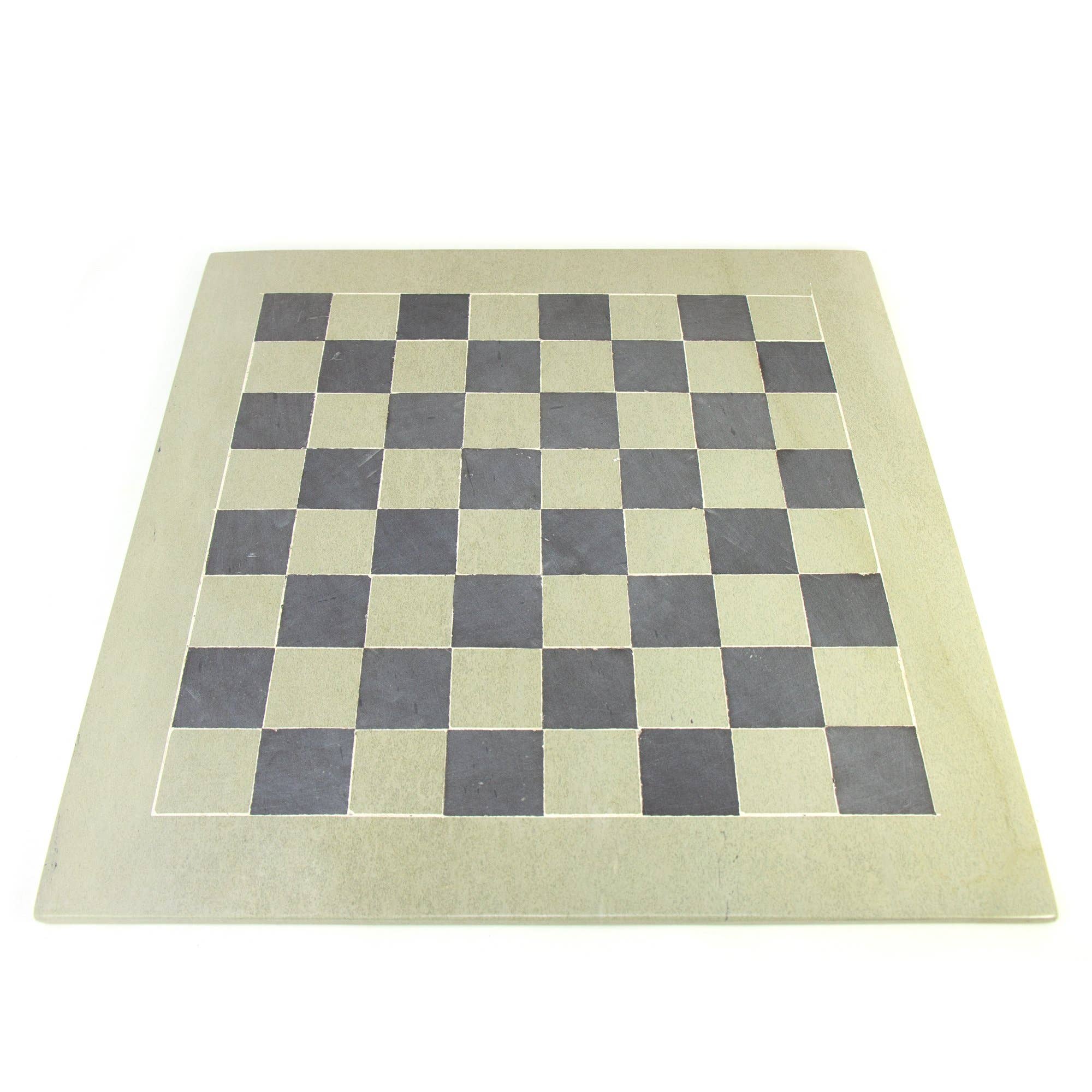 Hand-Carved Soapstone Chess Set - Safari Animals
