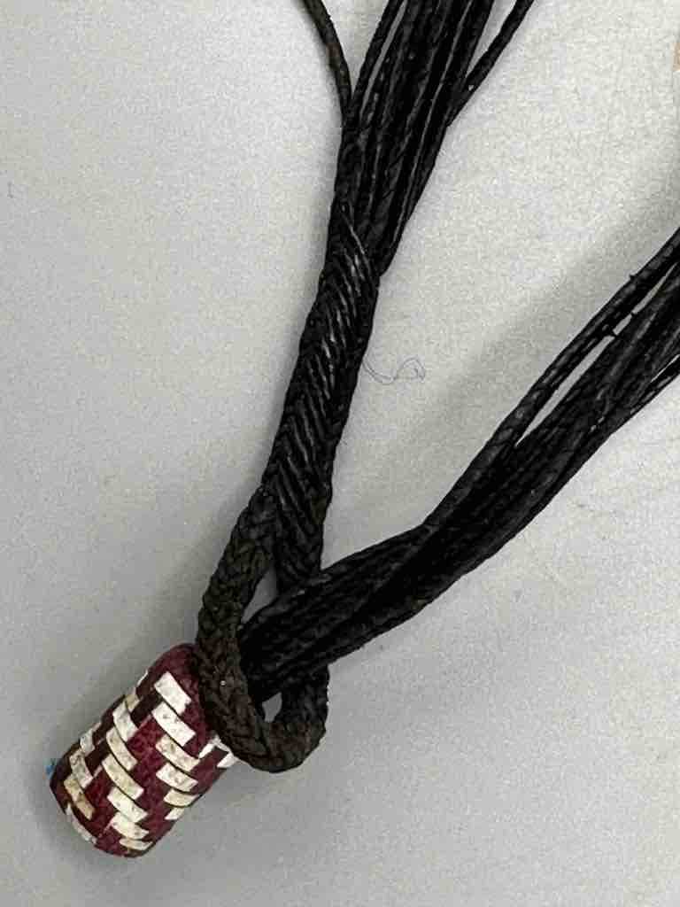 Fine Leather Necklace Choker