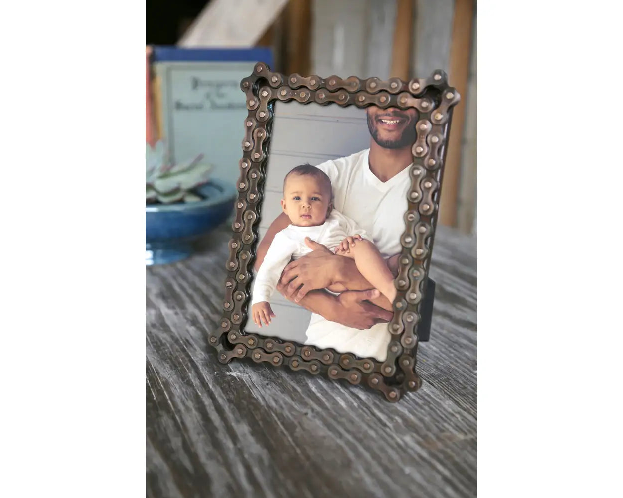 Bicycle Chain Picture Frame
