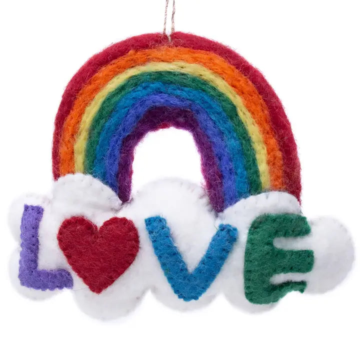 Rainbow Love Cloud