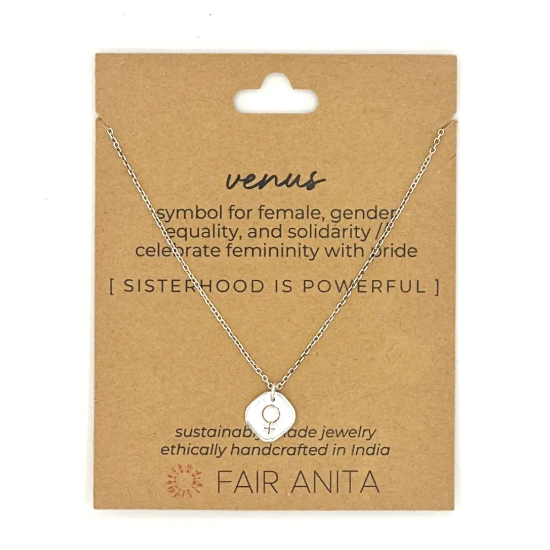 Virtuous Venus Sterling Silver Necklace