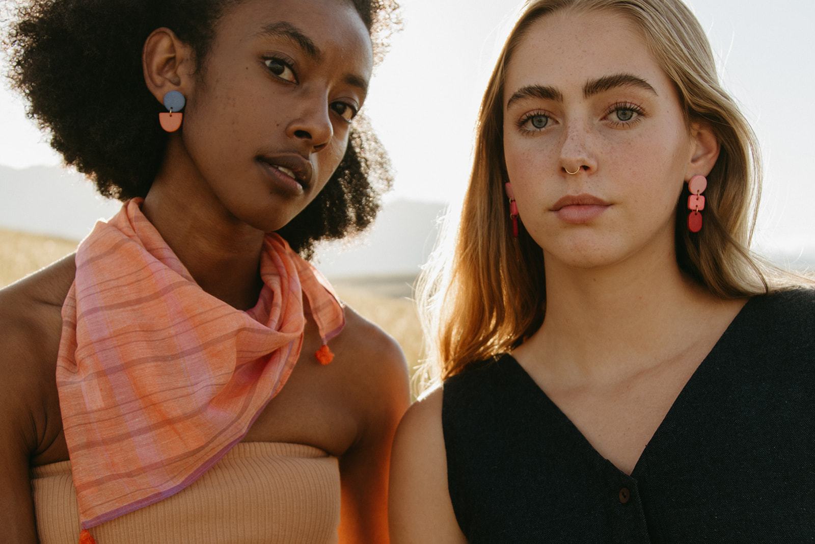 Backflip Clay Earrings