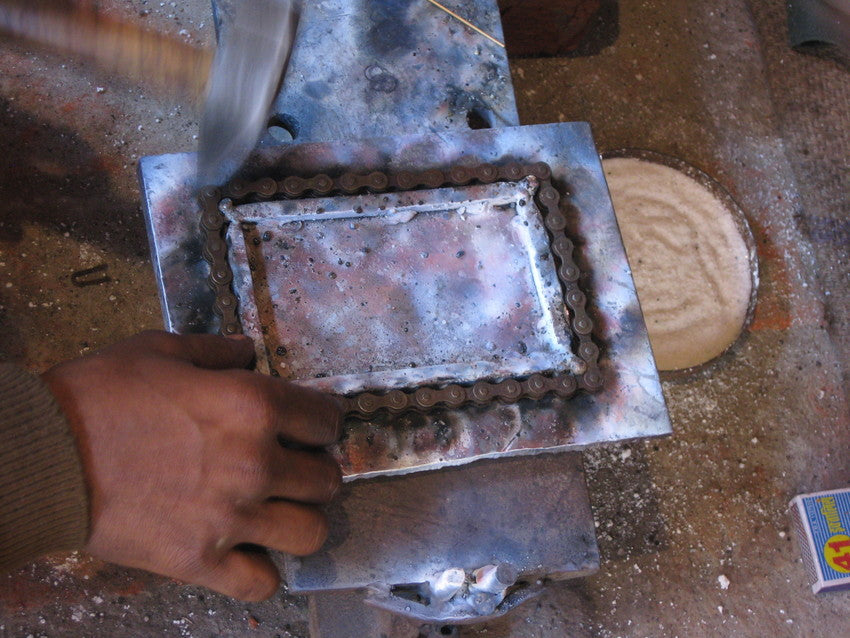 Bicycle Chain Picture Frame