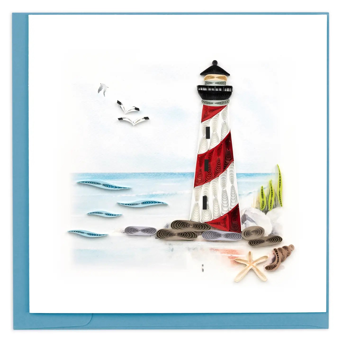 Lighthouse - Quilling Card