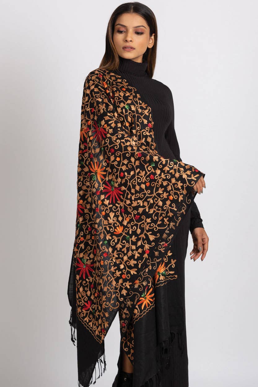 Embroidered Shawl