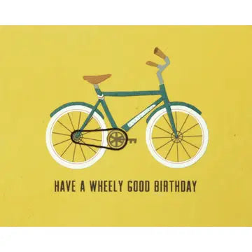 Card - Wheely Good Birthday
