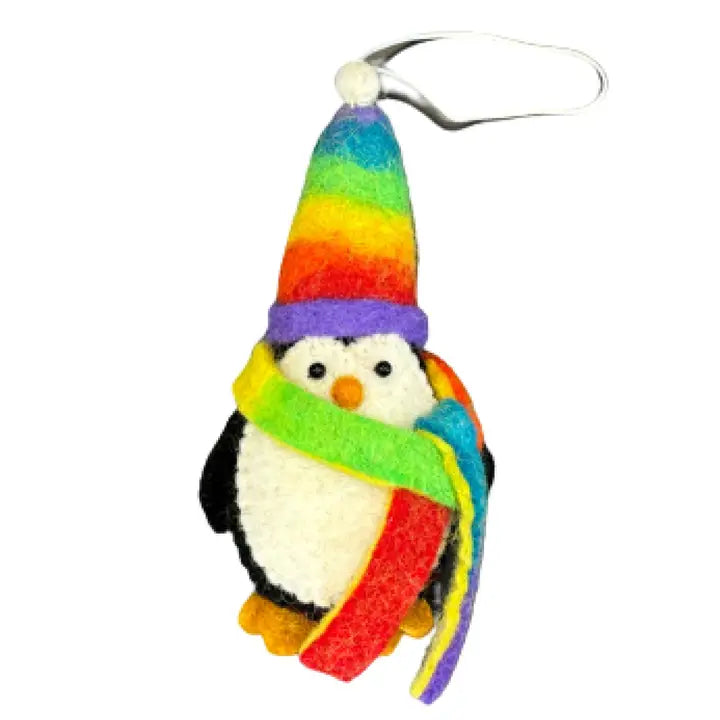Penguin Felt Ornament