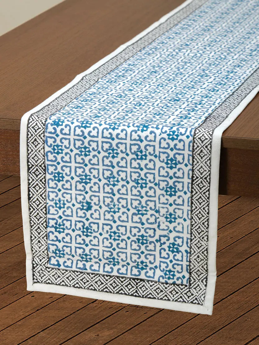Block Printed Table Runner