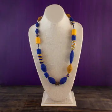 Fabric Necklace - Recycled Materials