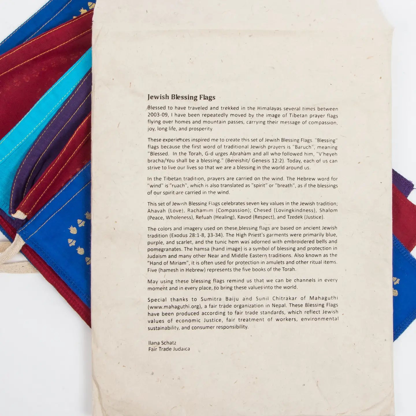 Jewish Blessing Hamsa Garland