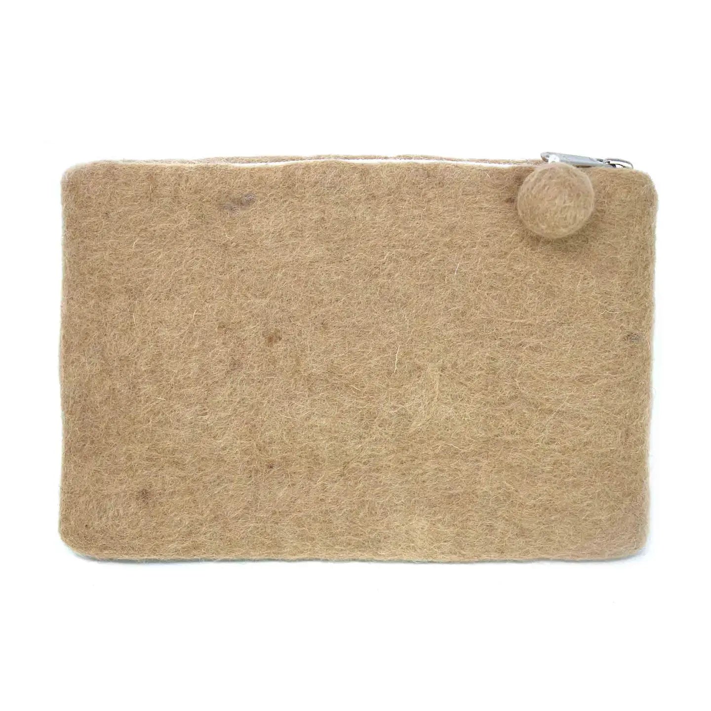 Happy Camper Van Felt Pouch
