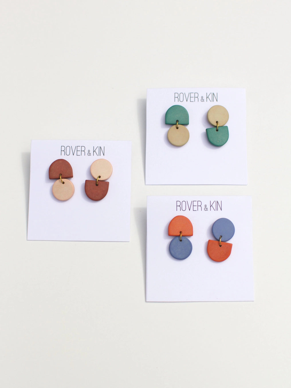 Backflip Clay Earrings