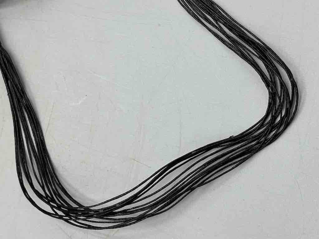 Fine Leather Necklace Choker