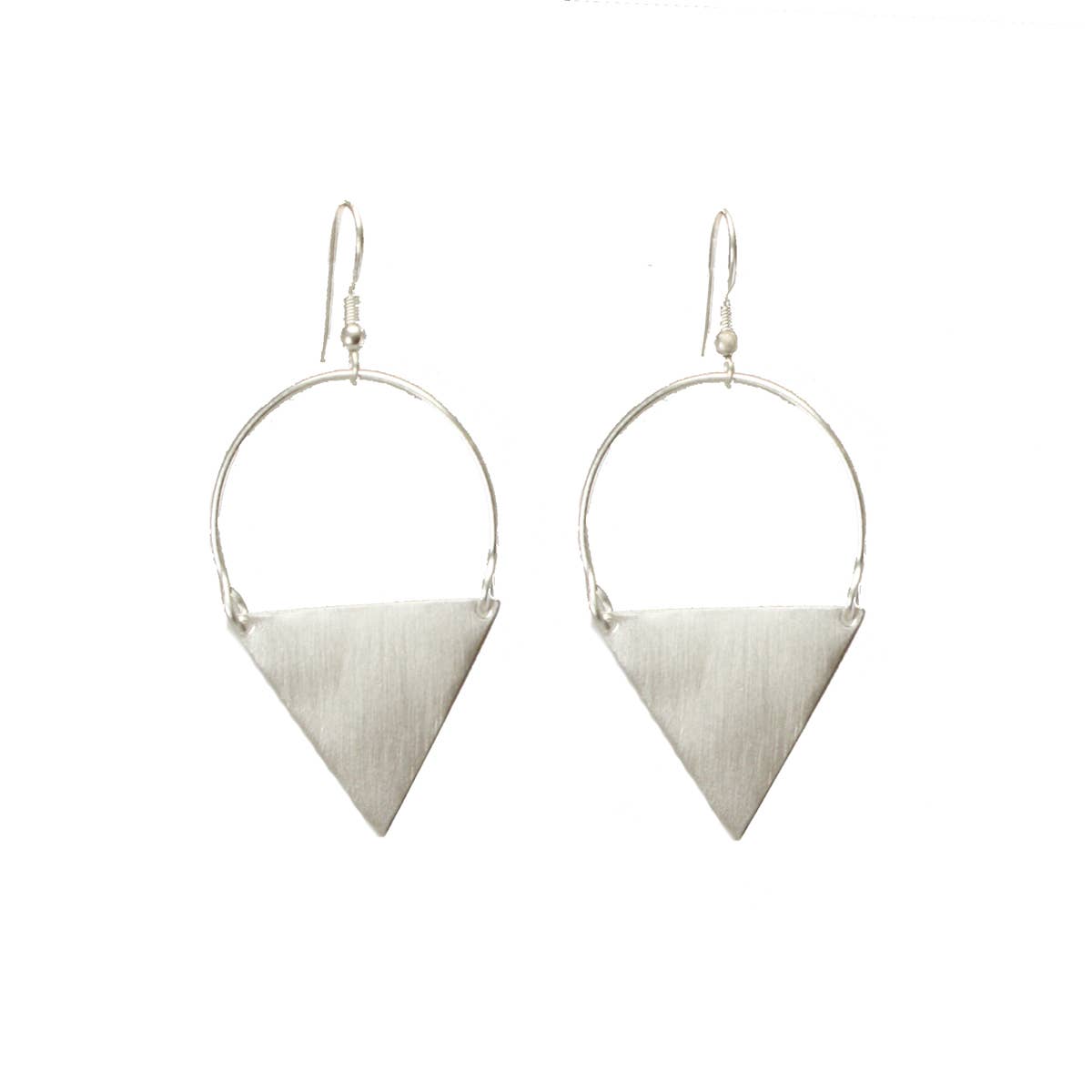 Peaked Sphere Earrings