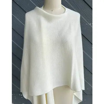 Alpaca Blend Knit Ruana Wrap
