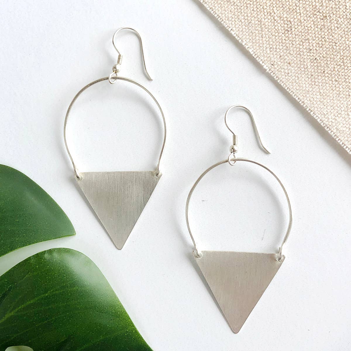 Peaked Sphere Earrings
