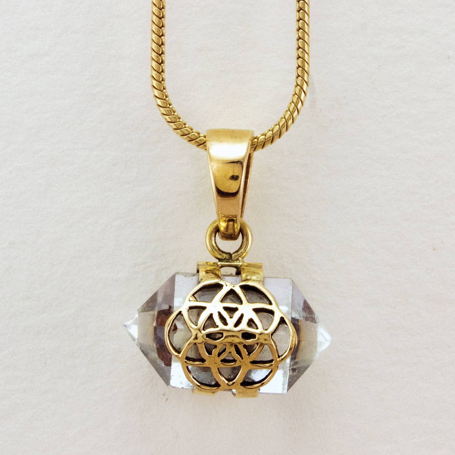 Crystal Seed Necklace