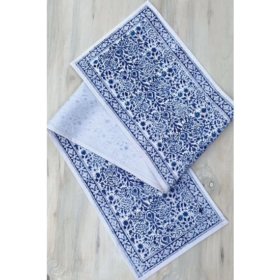 Block Printed Table Runner