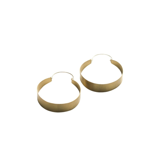 Brassy Statement Earrings