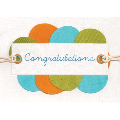 Congratulations Circles Card