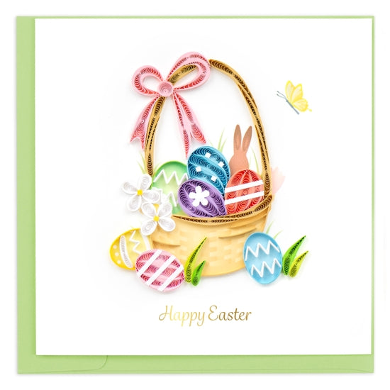 Easter Basket - Quilling Card
