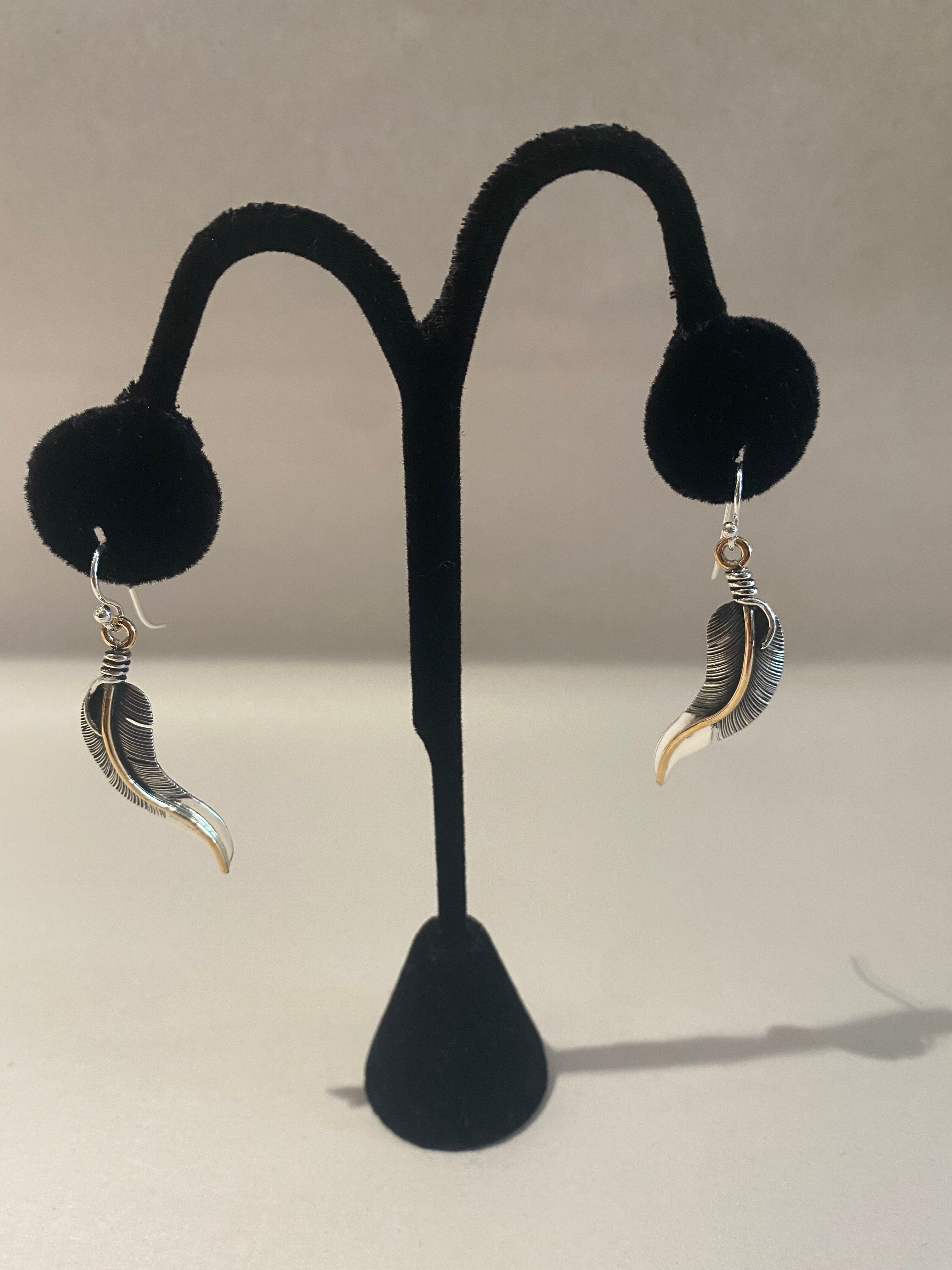 Navajo Feather Earrings
