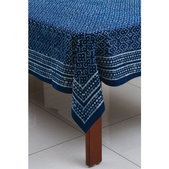 Block Printed Tablecloth 60"x90"