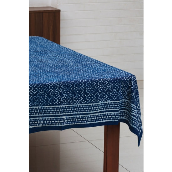 Block Printed Tablecloth 60"x90"