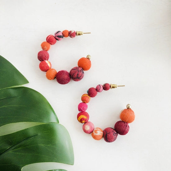 Kantha Fiesta Earrings