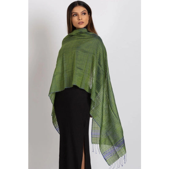Raga Silk & Wool Scarf