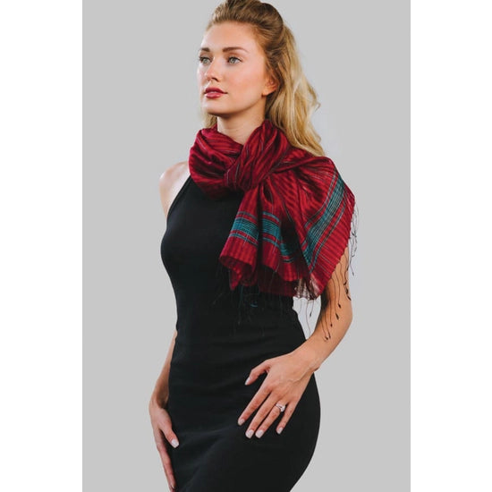 Raga Silk & Wool Scarf