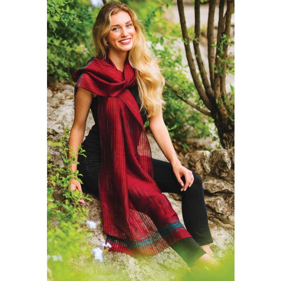 Raga Silk & Wool Scarf