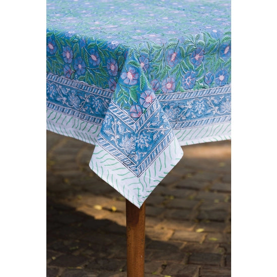 Block Printed Tablecloth 60"x90"