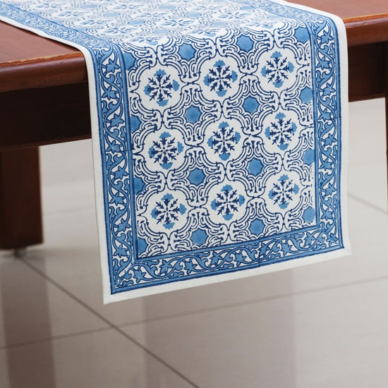 Block Printed Table Runner