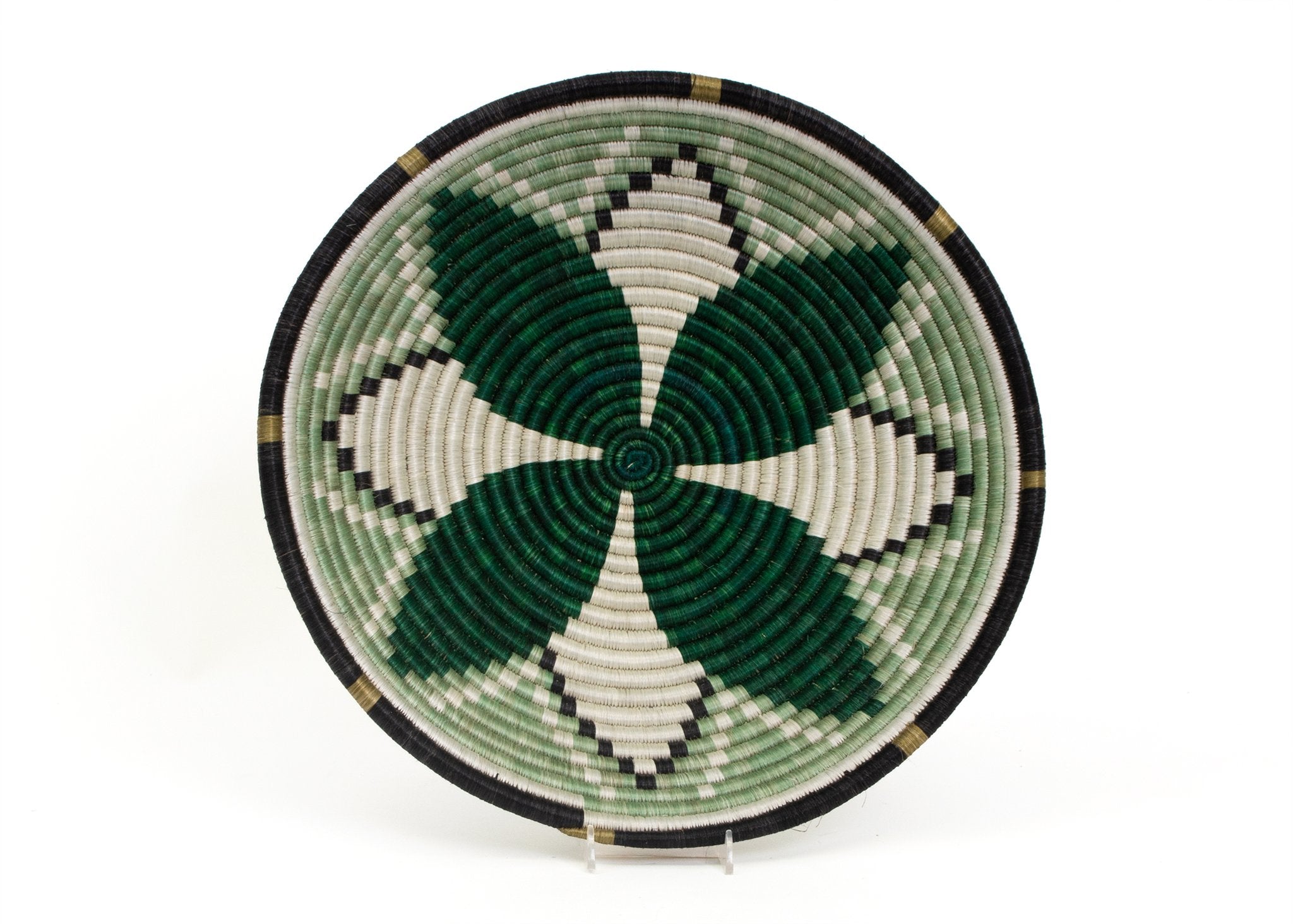 Sisal Basket - Dark Green