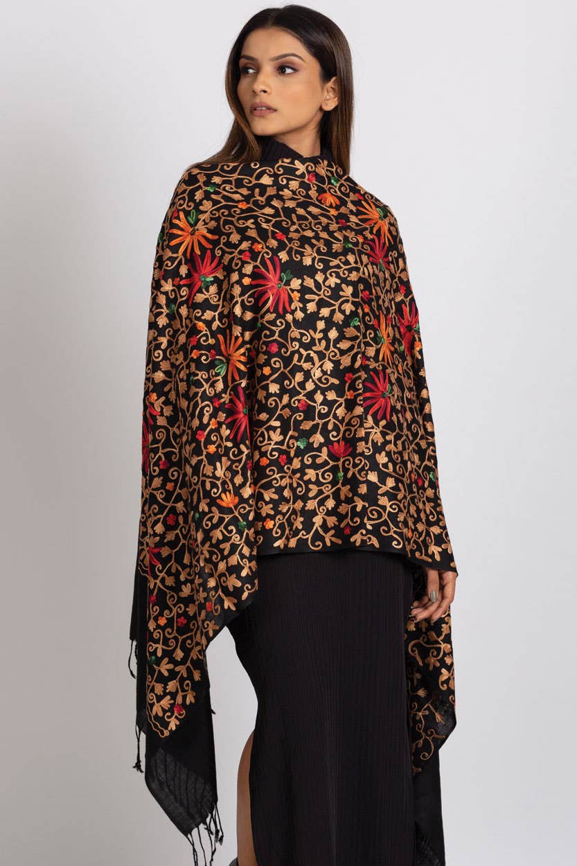 Embroidered Shawl