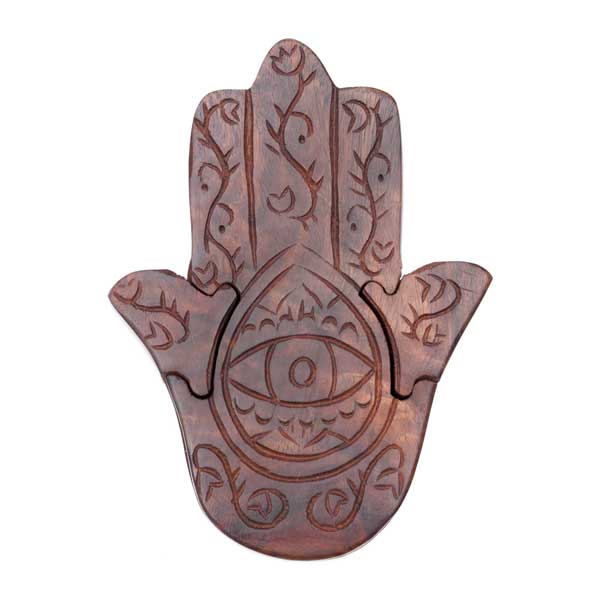 Hamsa Puzzle Box