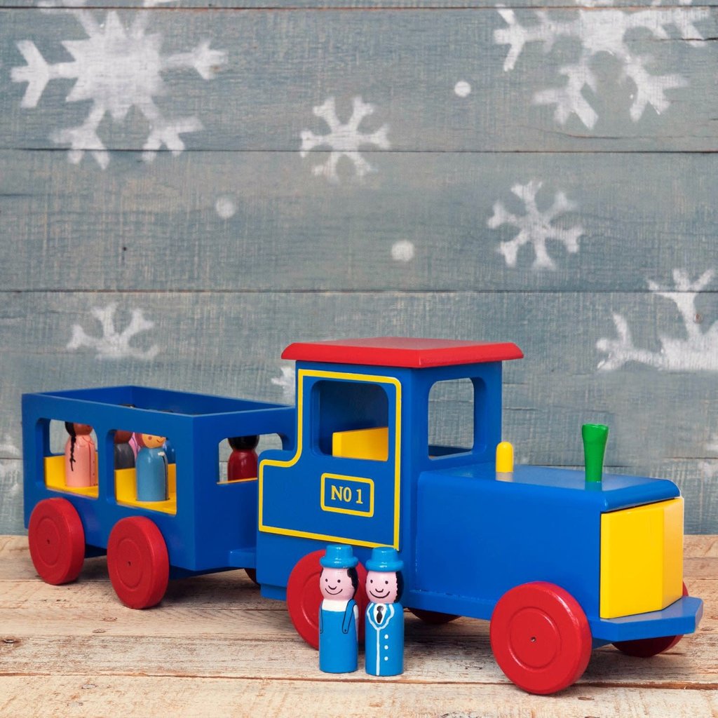 Wooden Train Engine