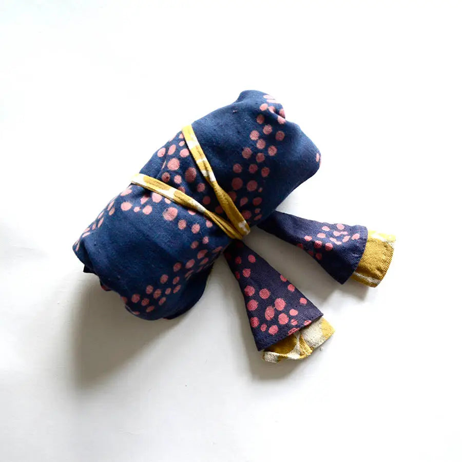 Organic Cotton Block Printed Bag