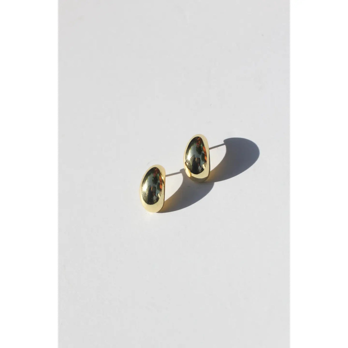 Gold Huggie Earrings