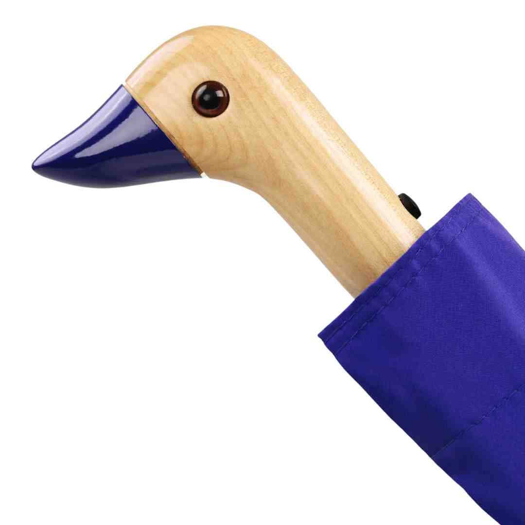 Solid Colour Compact Duck Umbrella