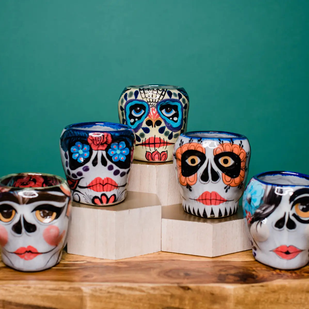 La Catrina Sugar Skull Mug