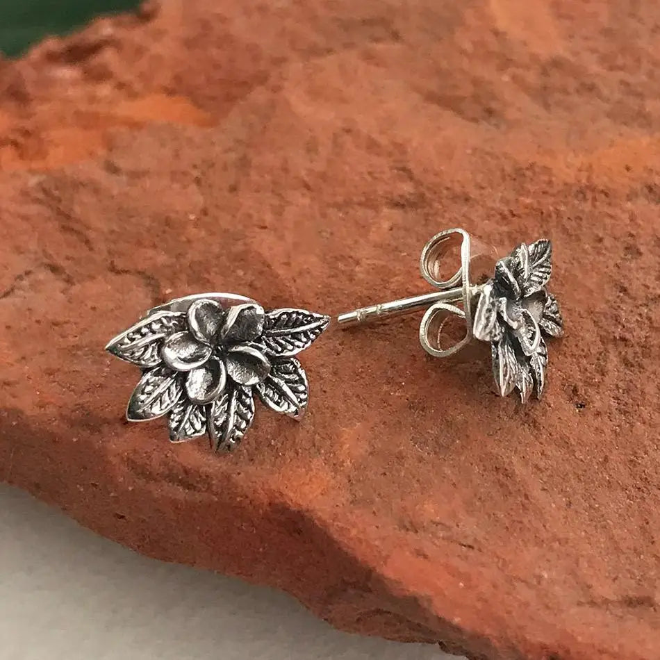 Flower Sterling Silver Studs