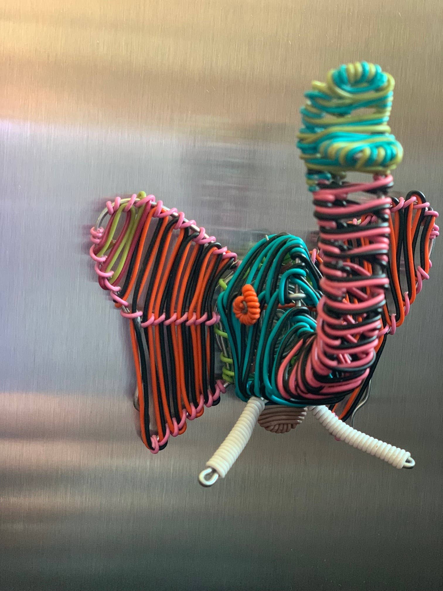 Wire Magnet Animal Heads